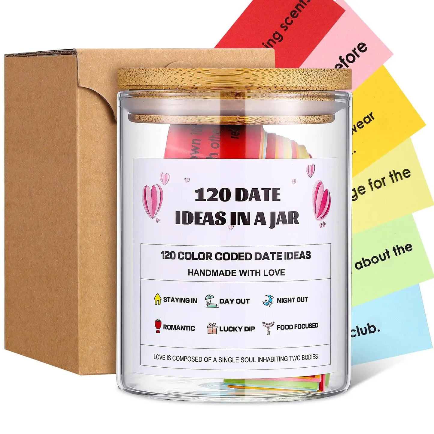 120 Date Ideas Jar | 2025 Edition