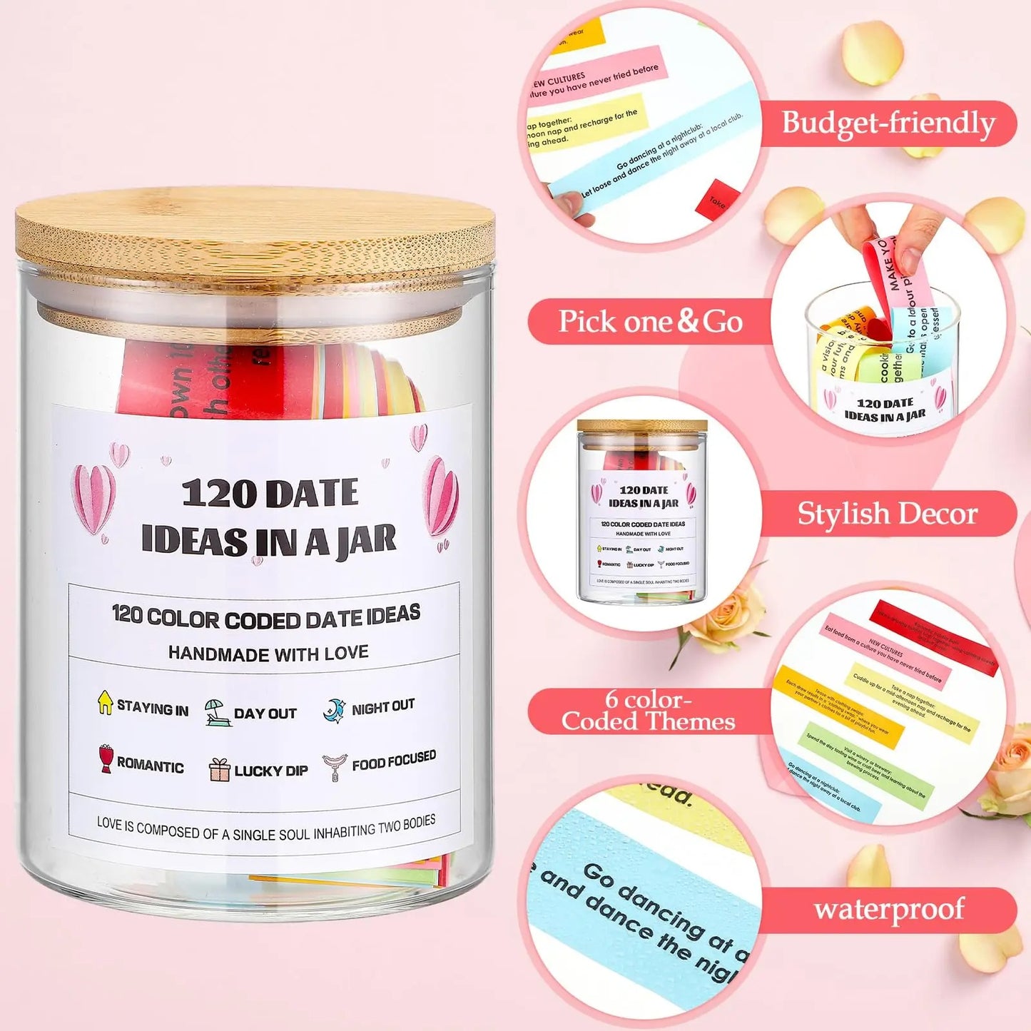120 Date Ideas Jar | 2025 Edition
