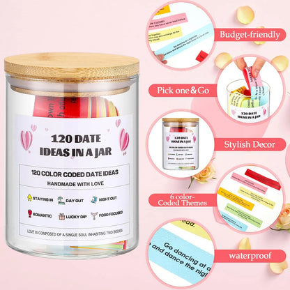 120 Date Ideas Jar | 2025 Edition